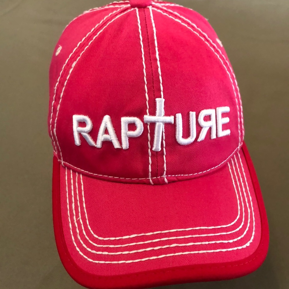RAPTURE pink/red color adjustable Cap/hat